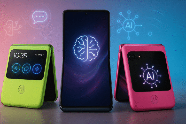 Motorola Razr 2025 Family: Bold Colors and AI Features with AI-powered features