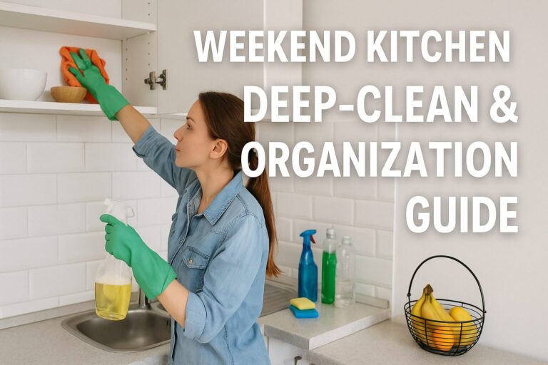 kitchen deep cleaning